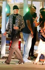 MEGAN FOX and Machine Gun Kelly Leaves UFC 264 Fight Between Conor McGregor vs Dustin Poirier in Las Vegas 07/10/2021