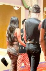 MEGAN FOX and MGK at Wynn Hotel in Las Vegas 07/09/2021