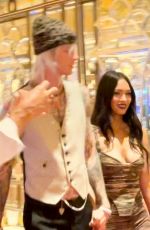MEGAN FOX and MGK at Wynn Hotel in Las Vegas 07/09/2021