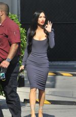 MEGAN FOX Arrives at Jmmy Kimmel Live Studio in Los Angeles 07/12/2021