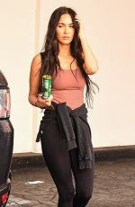 MEGAN FOX Leaves a Skincare Clinic in Beverly Hills 07/14/2021