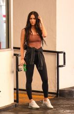 MEGAN FOX Leaves a Skincare Clinic in Beverly Hills 07/14/2021