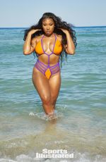 MEGAN THEE STALLION in Sports Illustrated Swimsuit 2021