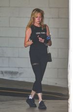 MELANIE GRIFFITH Leaves a Gym in Los Angeles 07/06/2021