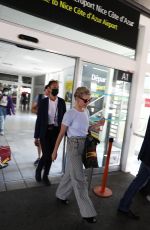 MELANIE LAURENT Arrives at Airport in Nice 07/05/2021