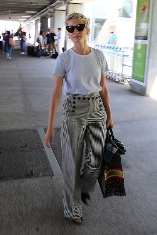 MELANIE LAURENT Arrives at Airport in Nice 07/05/2021