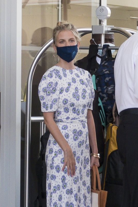 MELANIE LAURENT at Martinez Hotel at 74th Cannes Film Festival 07/06/2021