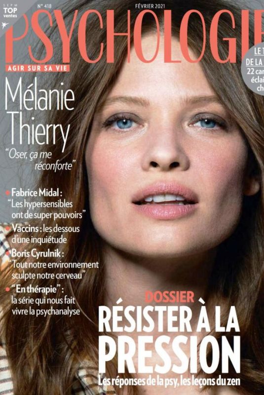 MELANIE THIERRY in Psychologies France, February 2021