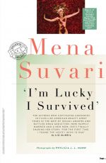 MENA SUVARI in People Magazine, August 2021
