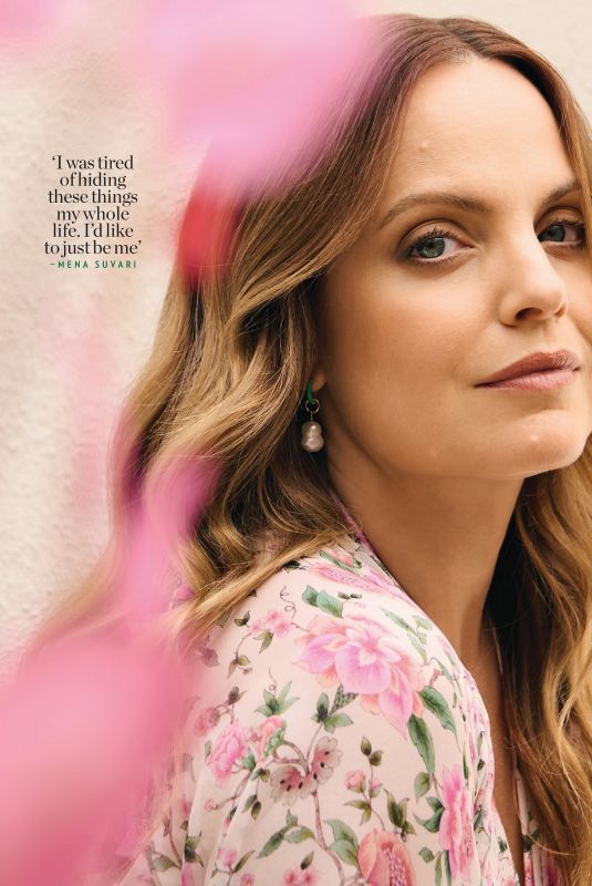 MENA SUVARI in People Magazine, August 2021