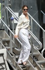 MICHELLE MONAGHAN and ANNA DIOP on the Set of Nanny in New York 06/29/2021