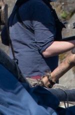 MICHELLE RODRIGUEZ and SOPHIA LILLIS on the Set of Dungeons & Dragons in Ireland 06/30/2021
