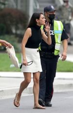 MILA KUNIS on the Set of Luckiest Girl Alive in Toronto 07/20/2021