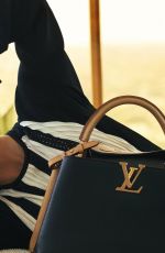 Miranda Kerr in Louis Vuitton Capucines Bag Summer 2021 — Anne of