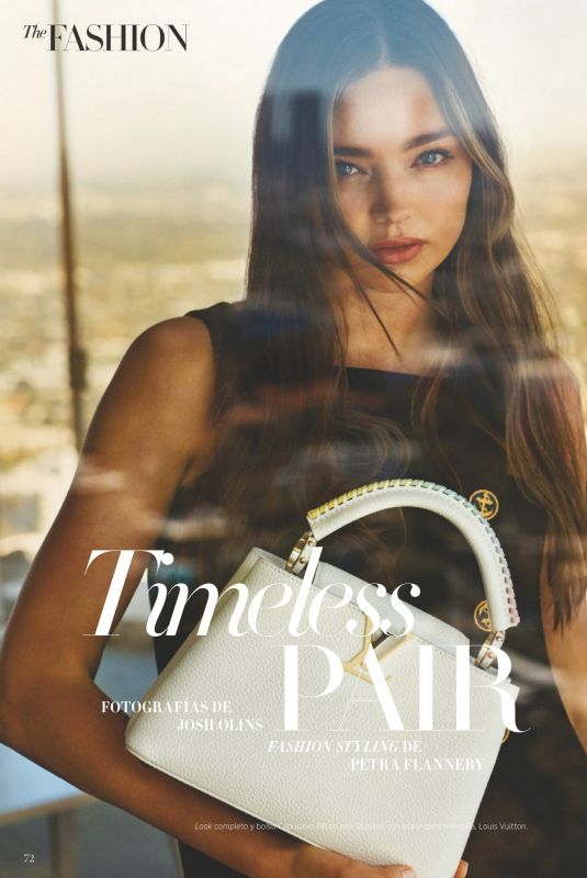 MIRANDA KERR in Harper