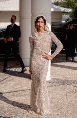 MJ RODRIGUEZ at Martinez Hotel at 2021 Cannes Film Festival 07/06/2021