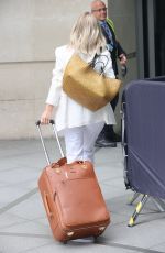 MOLLIE KING Arrives at BBC Radio 1 in London 07/11/2021