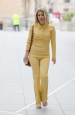 MOLLIE KING Arrives at BBC Radio 1 in London 07/25/2021