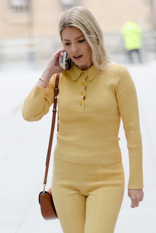 MOLLIE KING Arrives at BBC Radio 1 in London 07/25/2021