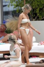 MOLLY MAE HAGUE in Bikini at a Pool in Ibiza 07/26/2021