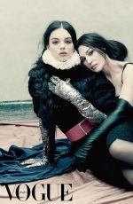 MONICA BELLUCCI and DEVA CASSEL for Vogue Magazine, Italy July 2021