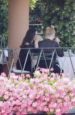 MONICA BELLUCCI Out for Lunch in Portofino 07/02/2021