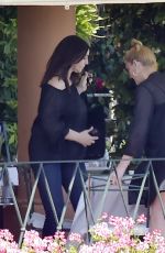 MONICA BELLUCCI Out for Lunch in Portofino 07/02/2021