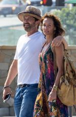 MORGAN BROWN and Gerard Butler Out in Malibu 07/23/2021
