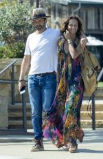 MORGAN BROWN and Gerard Butler Out in Malibu 07/23/2021