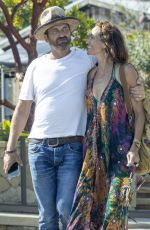 MORGAN BROWN and Gerard Butler Out in Malibu 07/23/2021