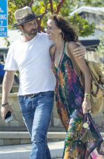 MORGAN BROWN and Gerard Butler Out in Malibu 07/23/2021