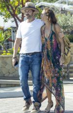 MORGAN BROWN and Gerard Butler Out in Malibu 07/23/2021
