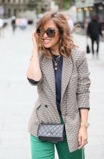 MYLEENE KLASS Arrives at Global Studios in London 07/07/2021