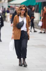 MYLEENE KLASS Arrives at Smooth Radio in London 07/10/2021
