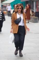 MYLEENE KLASS Arrives at Smooth Radio in London 07/10/2021
