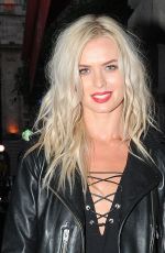 NADIYA BYCHKOVA at Novikov Restaurant in London 07/24/2021