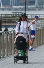 NAOMI CAMPBELL Out with Her Daughter in New York 07/16/2021