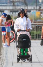 NAOMI CAMPBELL Out with Her Daughter in New York 07/16/2021