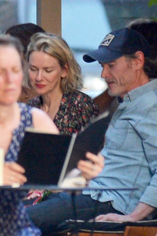 NAOMI WATTS and Billy Crudup on a Lunch Date in New York 06/29/2021