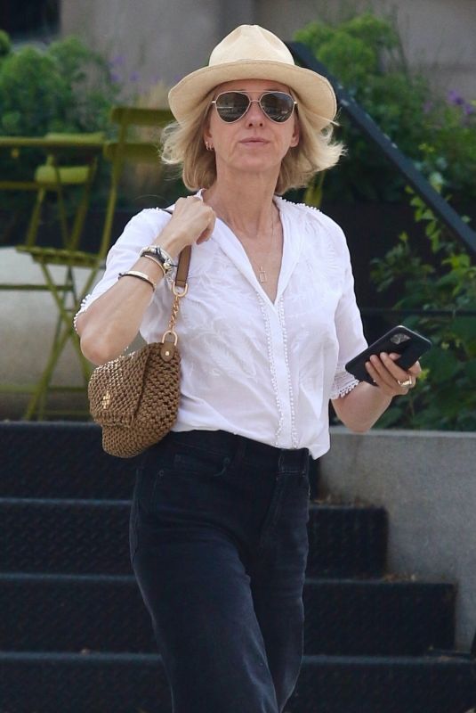 NAOMI WATTS Out and About in New York 07/24/2021