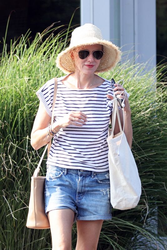 NAOMI WATTS Out Shopping in New York 07/27/2021