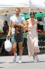 NATALIE JOY at a Farmers Market in Los Angeles 07/18/2021