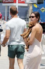 NATALIE JOY at a Farmers Market in Los Angeles 07/18/2021