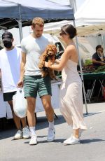 NATALIE JOY at a Farmers Market in Los Angeles 07/18/2021