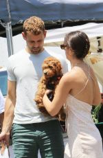 NATALIE JOY at a Farmers Market in Los Angeles 07/18/2021