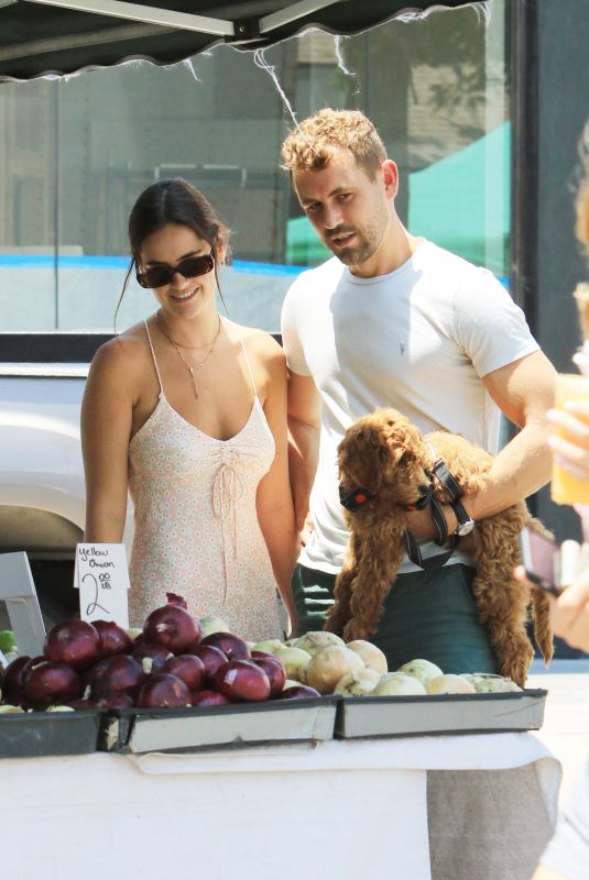 NATALIE JOY at a Farmers Market in Los Angeles 07/18/2021