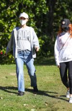 NATALIE PORTMAN and ISLA FISHER Out Hikinig in Sydney 07/19/2021