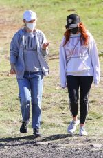 NATALIE PORTMAN and ISLA FISHER Out Hikinig in Sydney 07/19/2021
