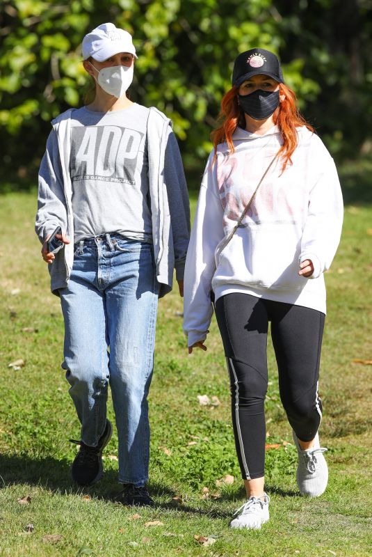 NATALIE PORTMAN and ISLA FISHER Out Hikinig in Sydney 07/19/2021