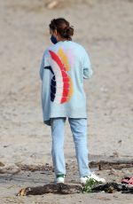 NATALIE PORTMAN Out at Parsley Bay Beach in Sydney 07/08/2021